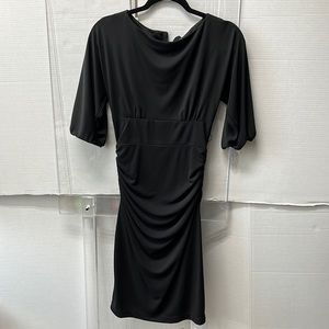 David meister size 4 dress zipper black lined